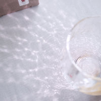 Toyosasaki Edo Glass Tumbler - Clear with Gold Decoration