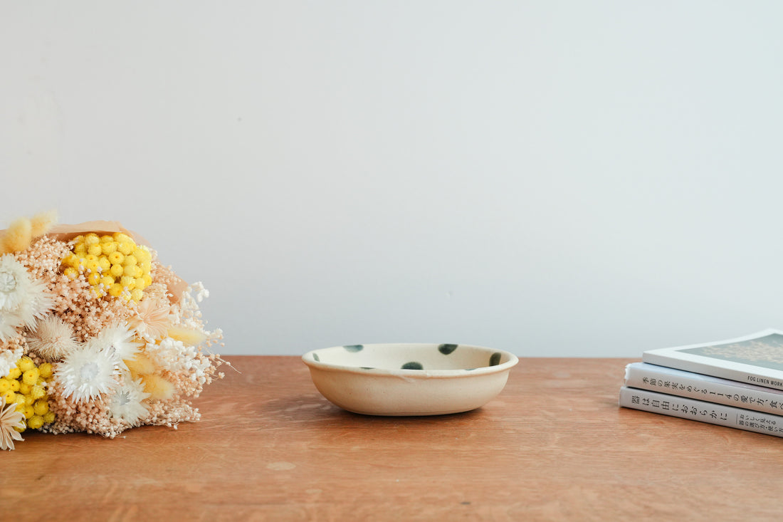 Ken Aoki 青木挙 Small Oval Bowl KE12