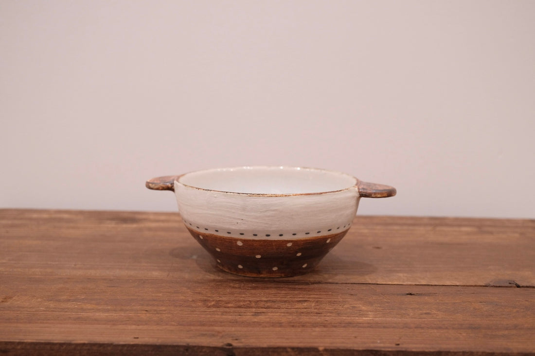 Emishi Kobo 池田匡優&美弥子 - Double Handled Bowl EK10