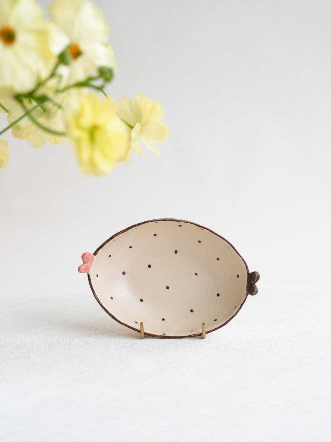 Misuzu Ishigami 石神美鈴 Medium Oval Plate with Handle MIS36