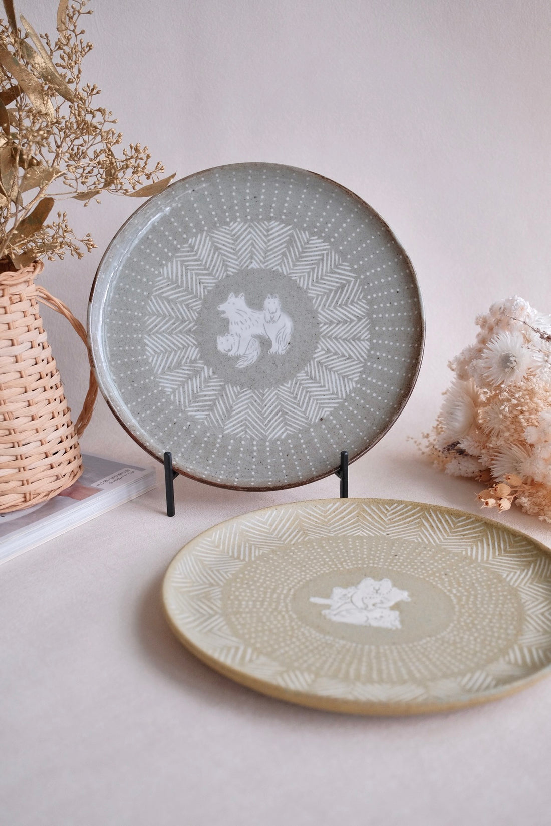 Ayane Hamada 濱田綾音 Large Animal Plate AY11