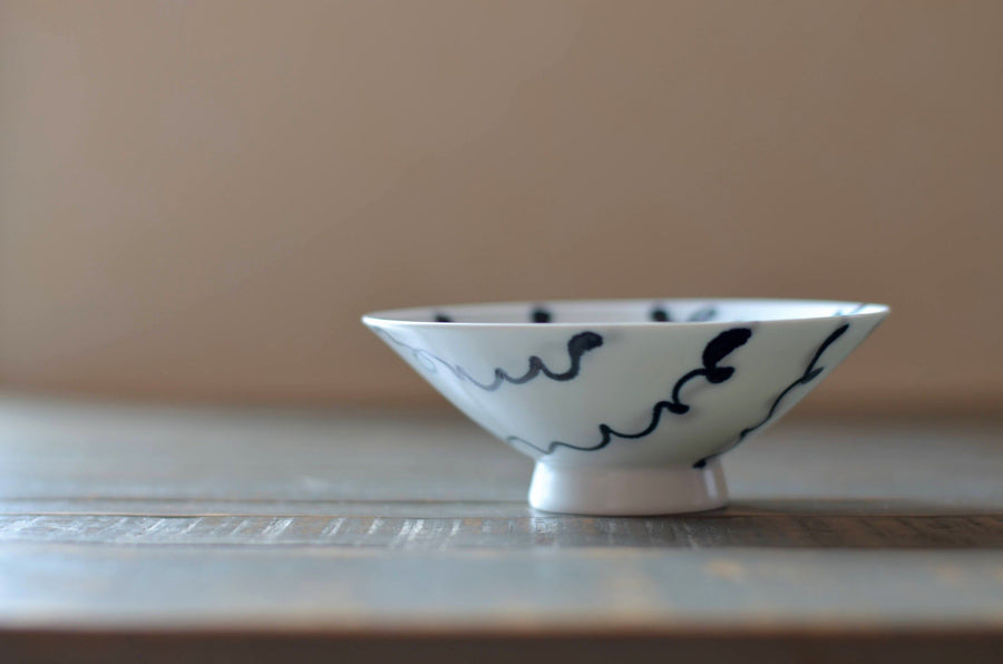 Hakusan Hasami Flat Bowl