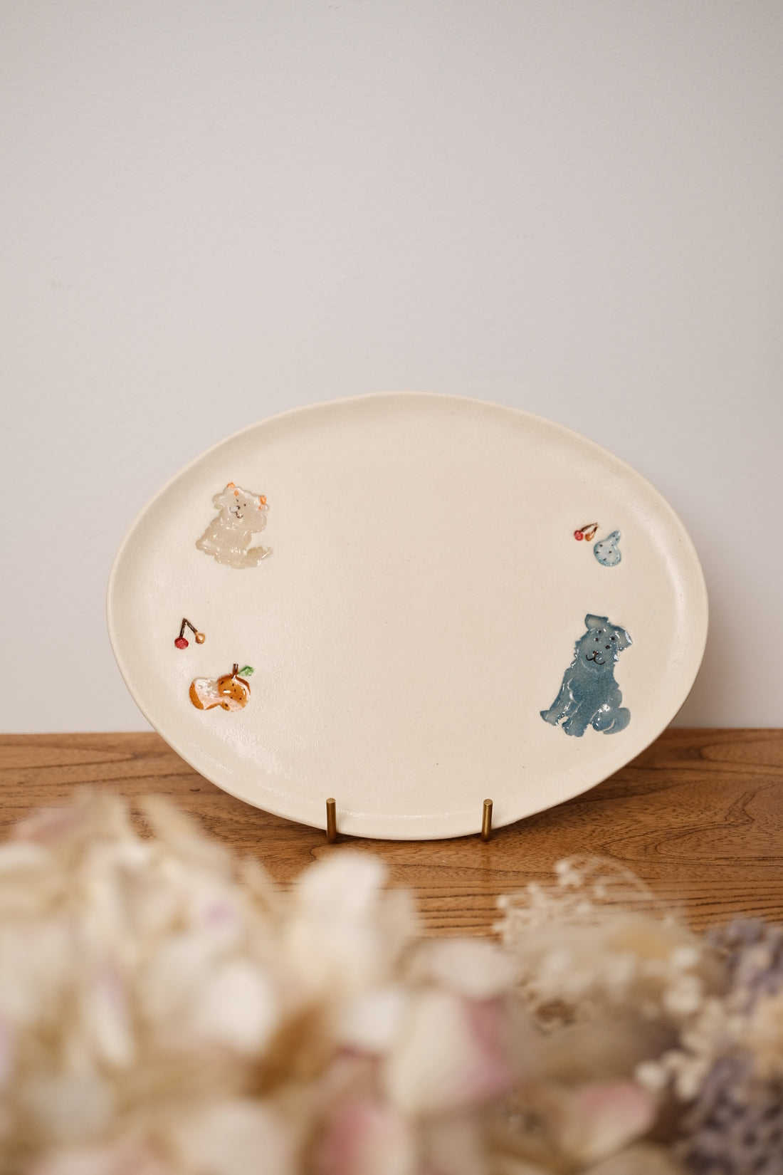 Fukuda Yuko 福田友子 Oval Plate FU10