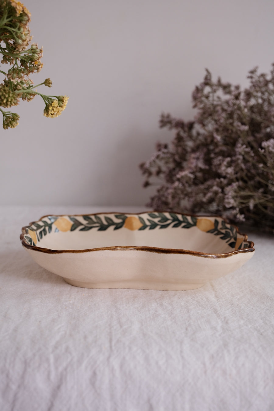 Nakagaki Tomoko Water Color Hand Painted Bowl - KP11 #2