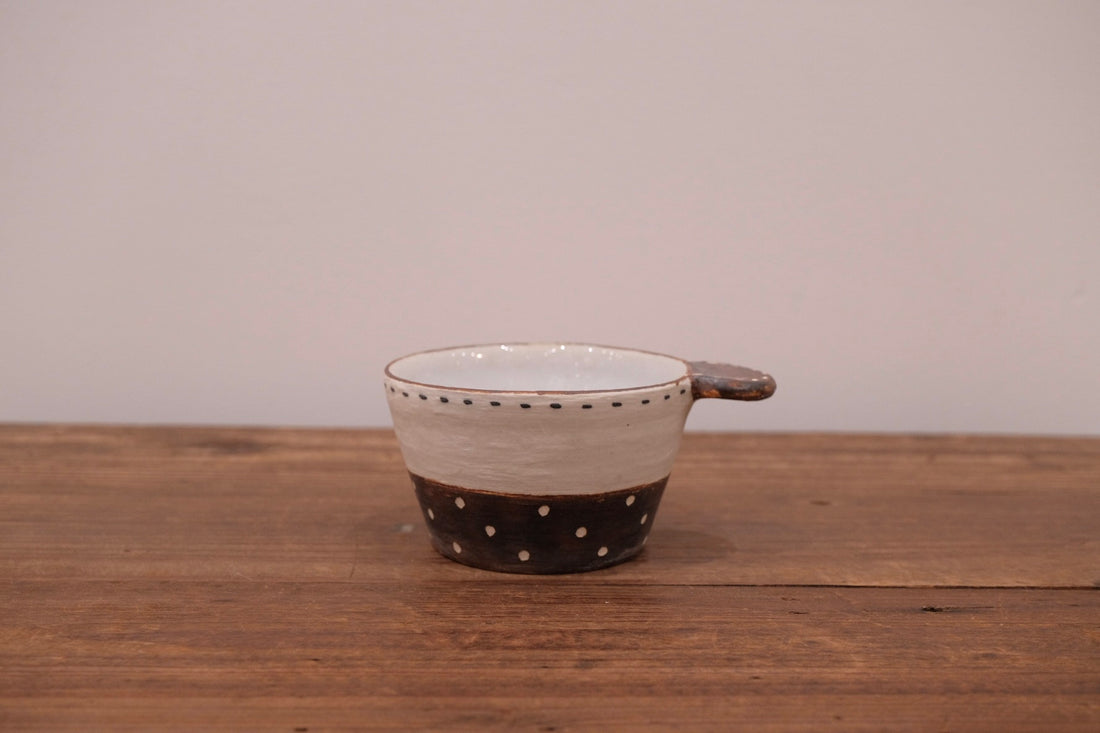 Emishi Kobo 池田匡優&美弥子 - Bowl with Handle EK22