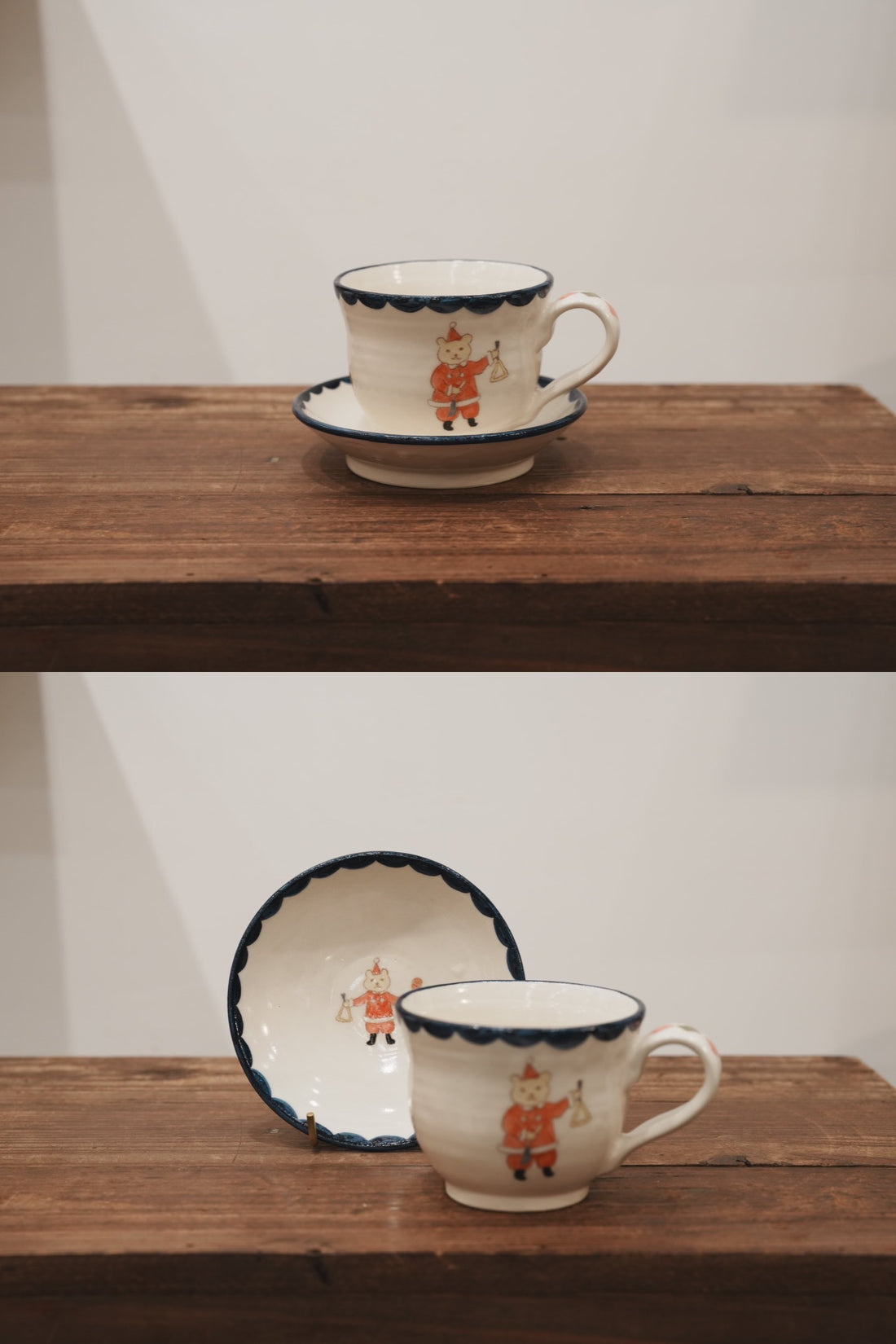 Yukiko Nagahama 長浜由起子 - Christmas Mug with Saucer YN01