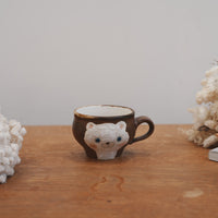 Tomoko Kubo コンガリ舍 Brown Mug TK02