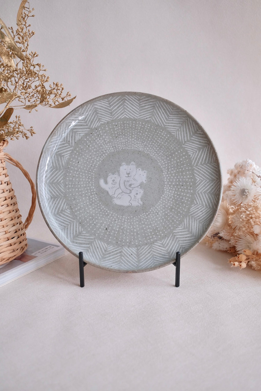 Ayane Hamada 濱田綾音 Large Animal Plate AY11