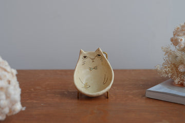 Shoko Hirano 平野照子 Mini Cat Plate SR09 #1