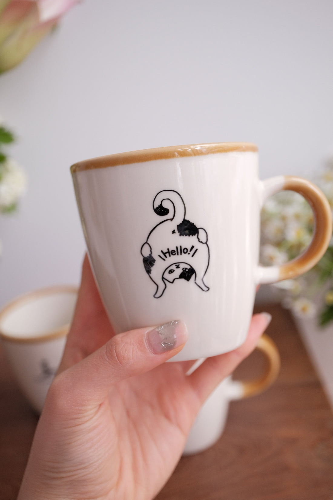 Kakuni Minoware Cat Mug