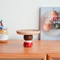 Kiezakka 木繪雜貨 Pedestal Plate - Panda KZ02