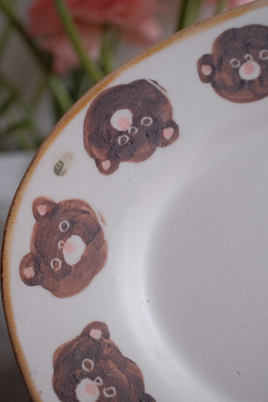 Kato Mikiko 加藤美纪子 Oval Cake Plate - MK02