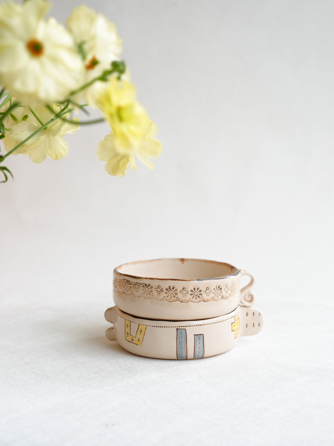 Misuzu Ishigami 石神美鈴 Deep Plate with Handle MIS37