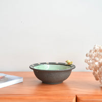 Akemi Nakamura 中村明美 Flower Bowl with Animal Deco AN19