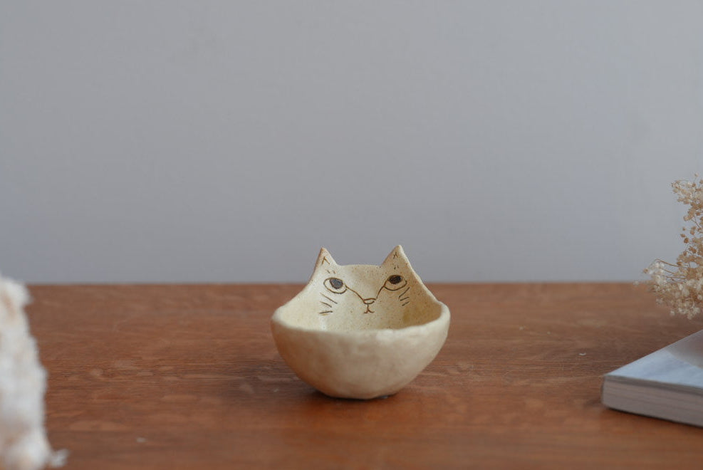 Shoko Hirano 平野照子 Mini Cat Plate SR09 #1