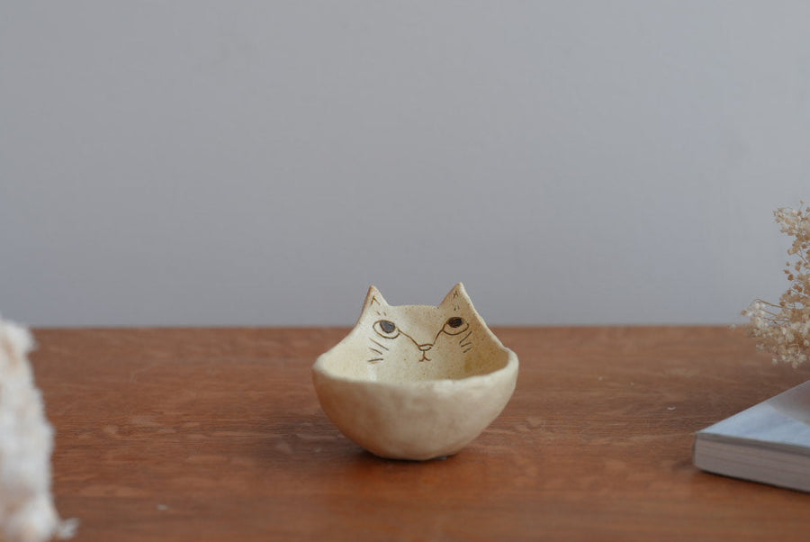 Shoko Hirano 平野照子 Mini Cat Plate SR09 #1