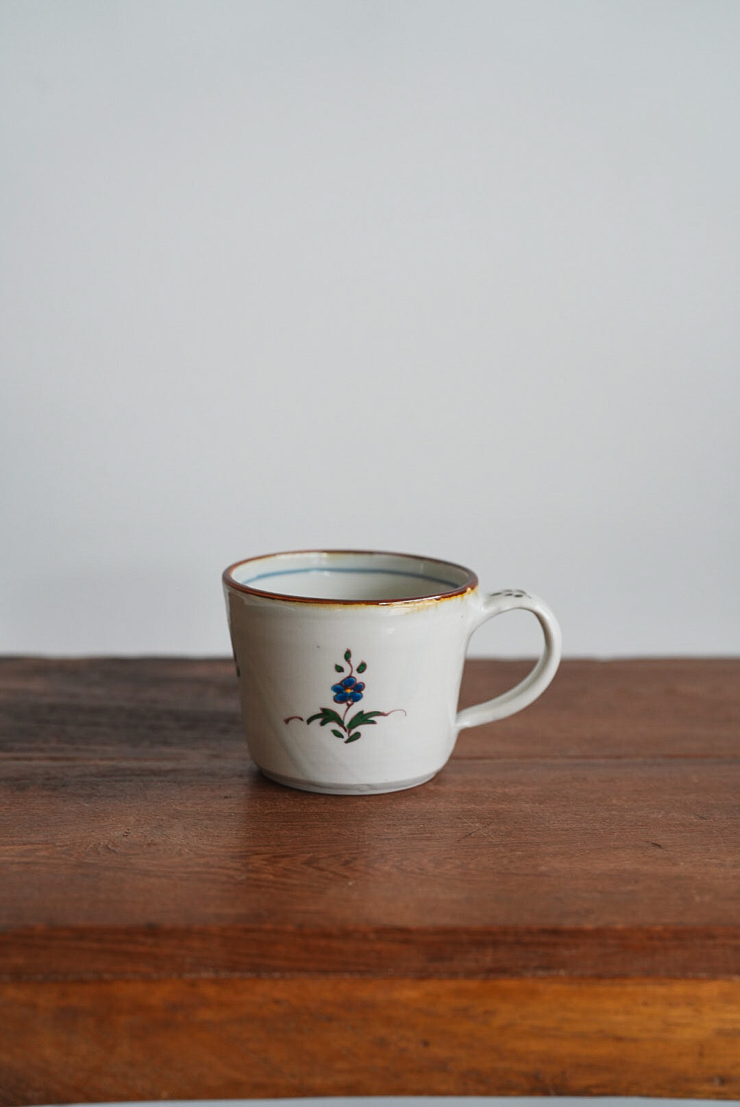 Kazuaki Shimura 志村和晃- Hand-Painted Floral Mug KAS08