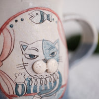 Tsubouchi Mayumi 坪内真弓 Hand Painted Mug MT09 - #9