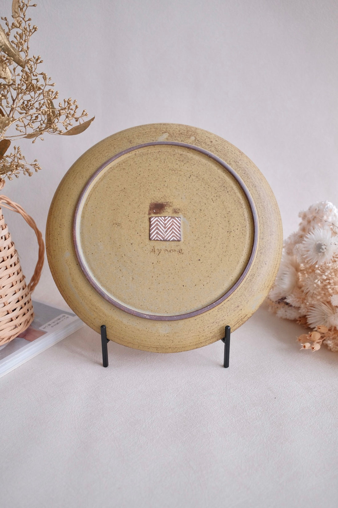 Ayane Hamada 濱田綾音 Large Animal Plate AY11