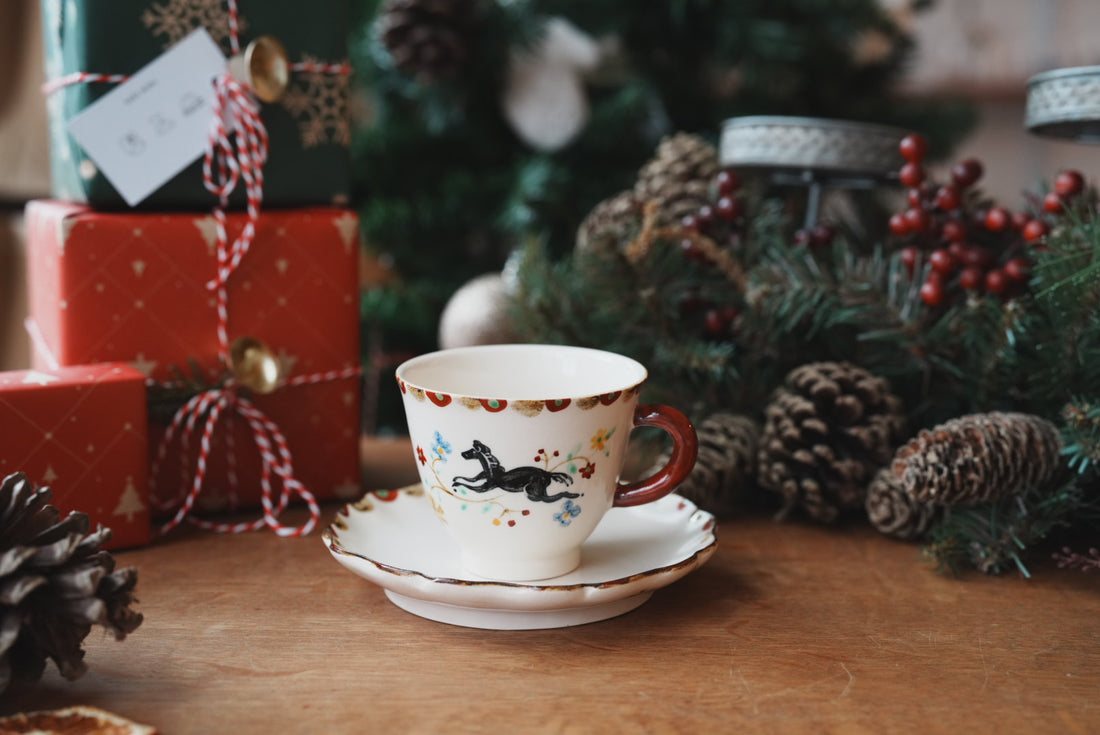 Misao Yajima 矢島操 Mug with Saucer Set MY04