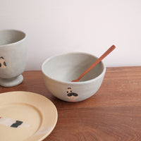 Aya Watanuki 綿貫彩 Rice Bowl - Blue