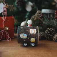 Akio Toyama 外山亜基雄 - Wood Grain Car Mug AT01