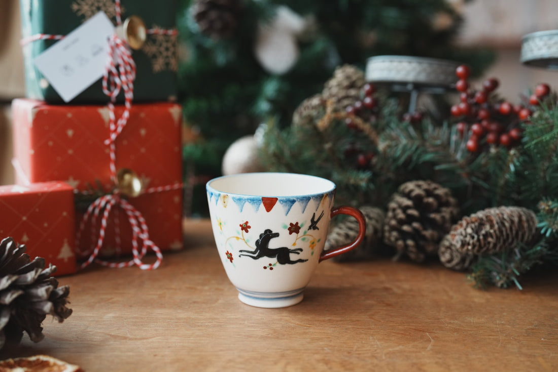 Misao Yajima 矢島操 Animal Mug MY01