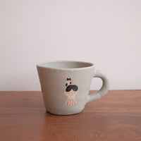 Aya Watanuki 綿貫彩 Mug Large - Blue Boy