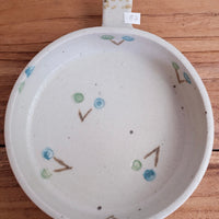 Haruko Harada 原田晴子 Plate with Handle - HH09 #2