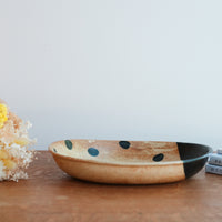 Ken Aoki 青木挙 Large Oval Bowl KE13