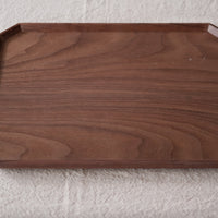 Wooden Octagonal Dinner Tray