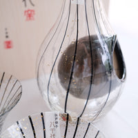 Toyo-sasaki Sake Set-Black Strip