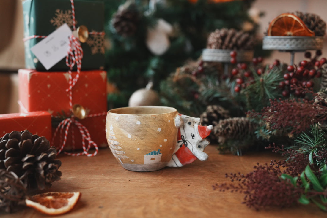 Fumiko Tsuchihashi 土橋文子 - Christmas Mug FT22