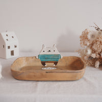 Fumiko Tsuchihashi 土橋文子 - Square Deep Plate FT19 #1