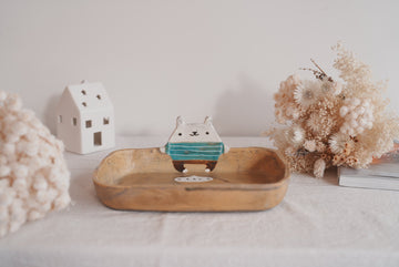 Fumiko Tsuchihashi 土橋文子 - Square Deep Plate FT19 #1