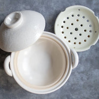 Nagatanien - Steam Pot Donabe - Large White