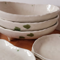 Japanese Shunryoku Green Leaf Large Plate Collection