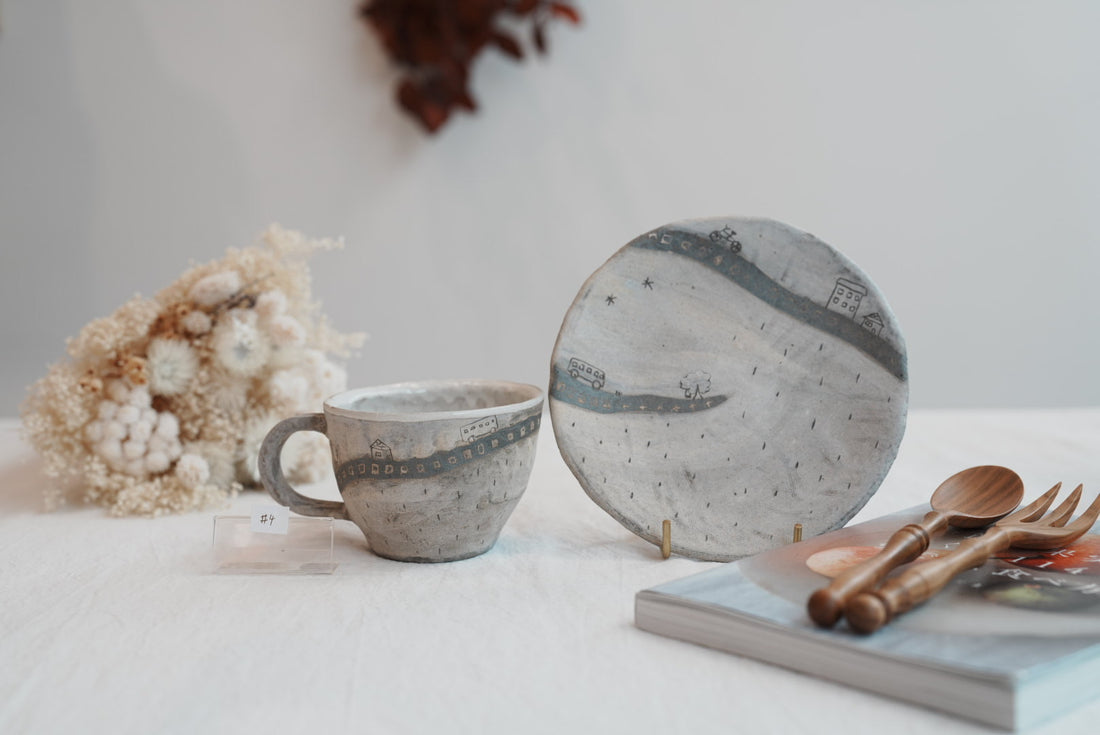 Akemi Suzuki 鈴木明美 - Road Collection Mug with Saucer AS11