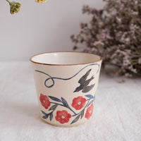 Nakagaki Tomoko Water Color Hand Painted Teacup  #3