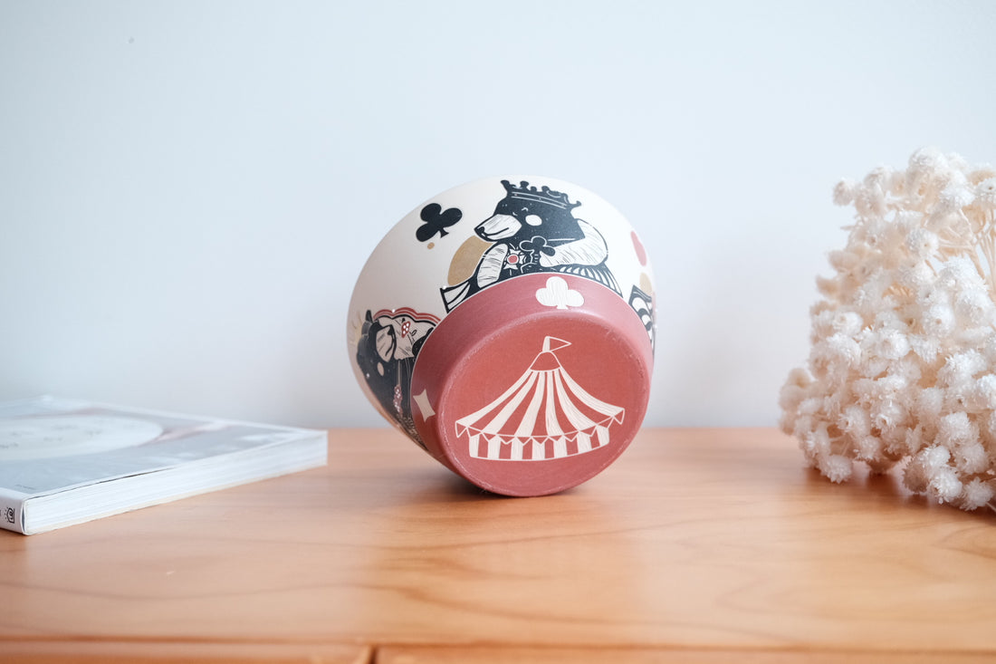 Shirogarasu Studio Poker Small Bowl BY18