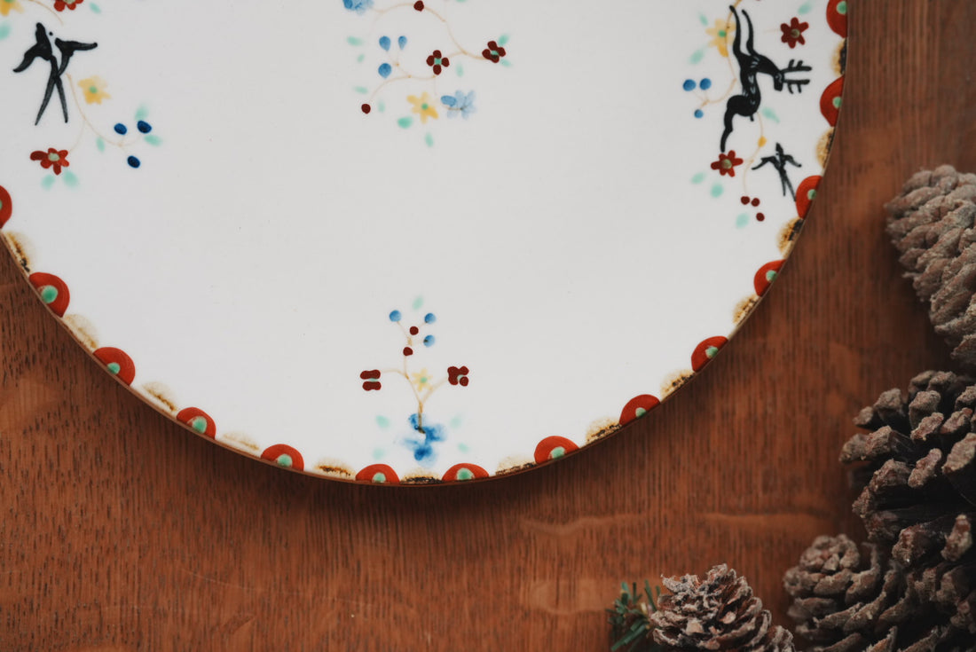 Misao Yajima 矢島操 Round Plate MY06