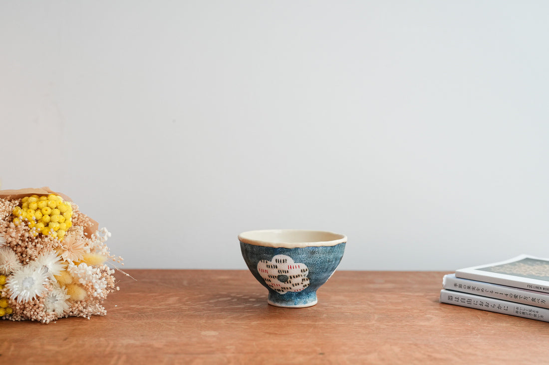 Hapun Pottery 拝志睦子 Rice Bowl HP08