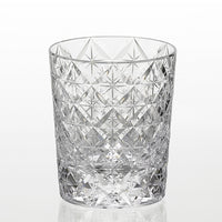 Kagami Crystal - Whiskey glass Edo Kiriko "Circle Mesh" By Satoshi Nabetani, Master of traditional crafts