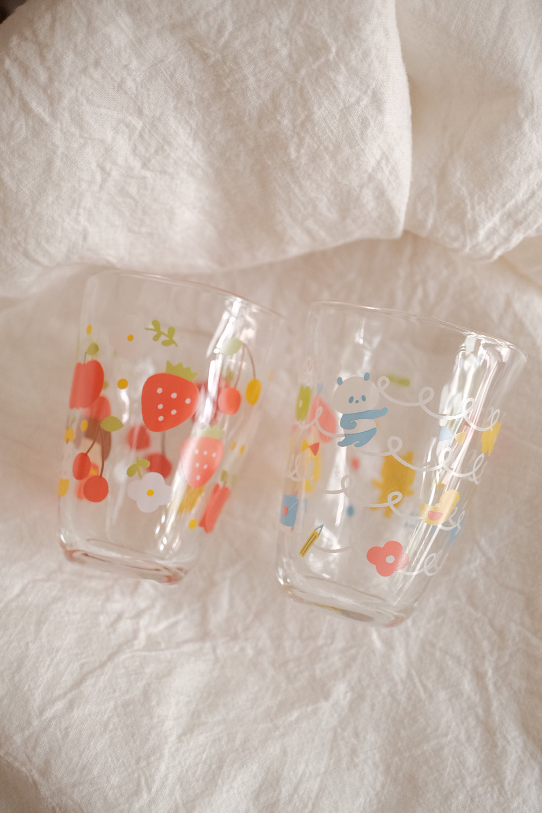 Aderia Glass Tumbler - Misutama Flower