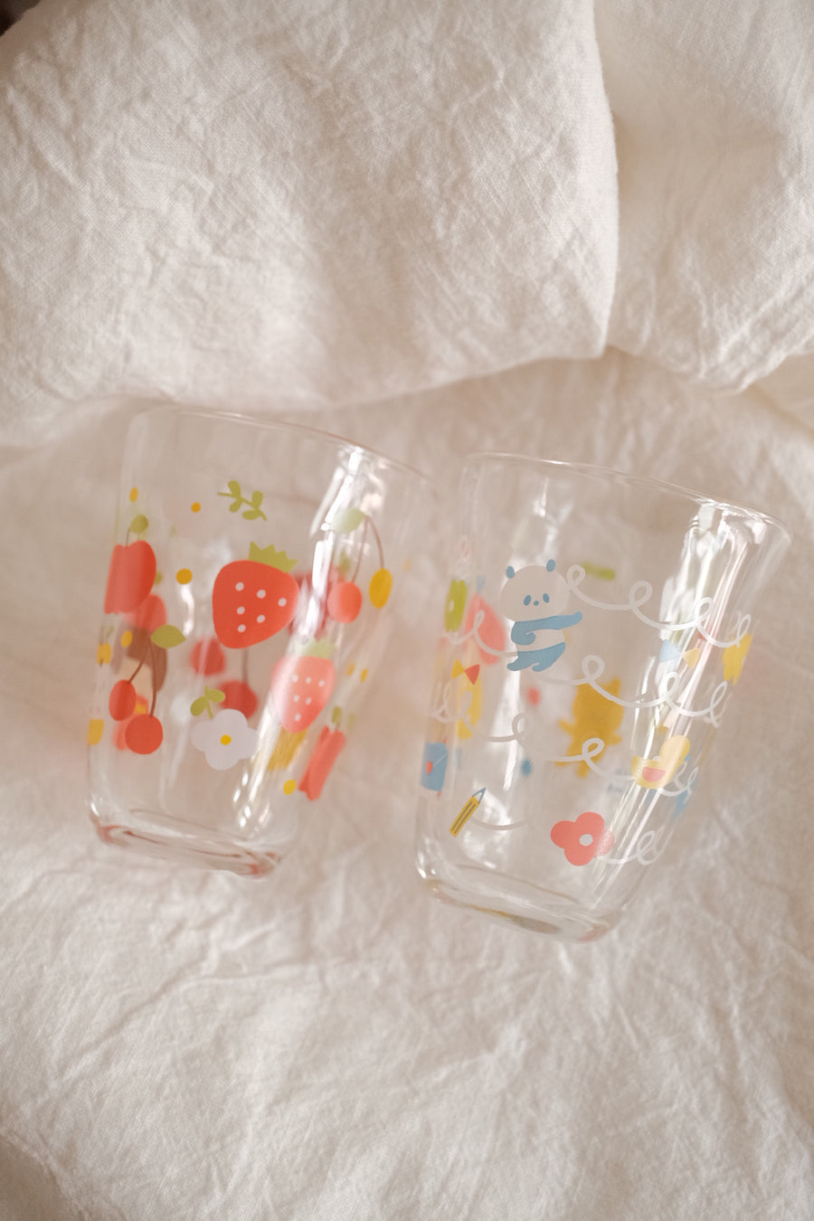 Aderia Glass Tumbler - Misutama Flower