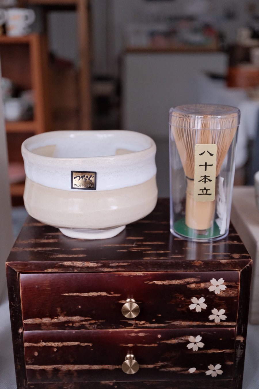 Japanese Matcha Whist and Bowl Set