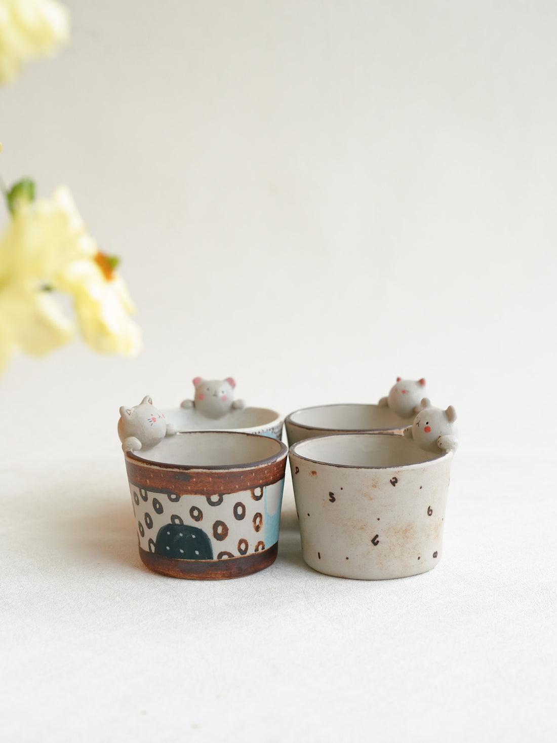 Misuzu Ishigami 石神美鈴 Animal Deco Teacup MIS18