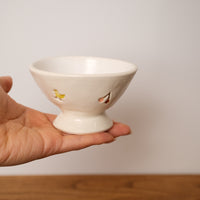 Fukuda Yuko 福田友子 Small Pedestal Bowl FU13