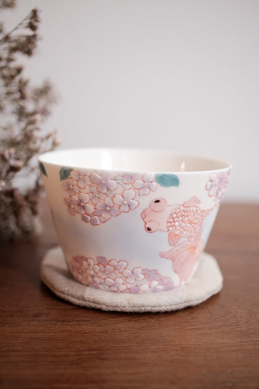 Baizhi Studio - Hydrangea Kinyo Coffee/Tea Cup