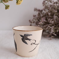 Nakagaki Tomoko Water Color Hand Painted Teacup  #2